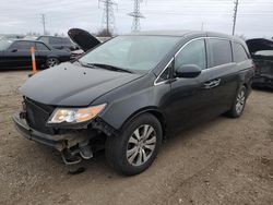 Vehiculos salvage en venta de Copart Elgin, IL: 2016 Honda Odyssey EXL