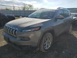 Salvage cars for sale at Houston, TX auction: 2016 Jeep Cherokee L