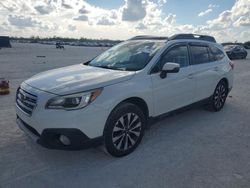 Salvage cars for sale at Arcadia, FL auction: 2016 Subaru Outback 2.5I Limited