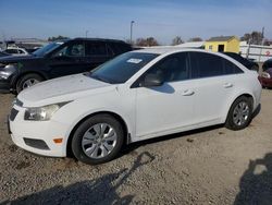 Chevrolet Cruze salvage cars for sale: 2012 Chevrolet Cruze LS