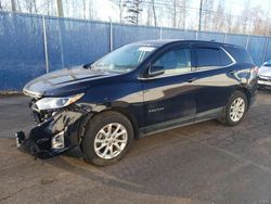 Salvage cars for sale at Moncton, NB auction: 2020 Chevrolet Equinox LT