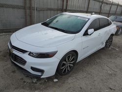 Salvage cars for sale at Los Angeles, CA auction: 2017 Chevrolet Malibu LT