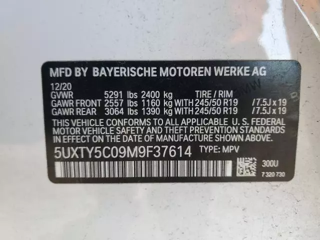 2021 BMW X3 XDRIVE30I