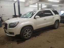 Salvage cars for sale at Ham Lake, MN auction: 2014 GMC Acadia SLT-1