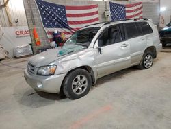 Salvage cars for sale at Columbia, MO auction: 2004 Toyota Highlander Base