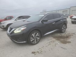 Salvage cars for sale at Kansas City, KS auction: 2015 Nissan Murano S