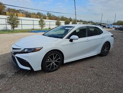 Salvage cars for sale at Houston, TX auction: 2024 Toyota Camry SE Night Shade