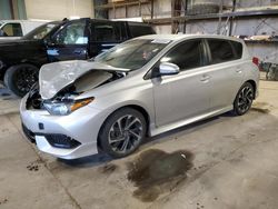 2017 Toyota Corolla IM en venta en Eldridge, IA