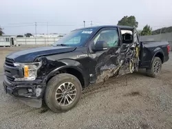 Salvage cars for sale at San Diego, CA auction: 2018 Ford F150 Supercrew