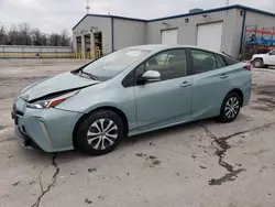 Toyota salvage cars for sale: 2019 Toyota Prius