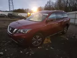 Salvage cars for sale at Windsor, NJ auction: 2018 Nissan Pathfinder S