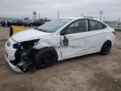 Salvage cars for sale at Chicago Heights, IL auction: 2017 Hyundai Accent SE