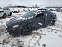 Salvage cars for sale at Central Square, NY auction: 2020 Honda Civic SI