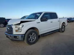 Ford salvage cars for sale: 2016 Ford F150 Supercrew