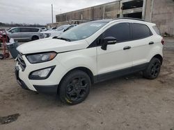 Salvage cars for sale at Fredericksburg, VA auction: 2021 Ford Ecosport SES