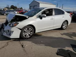 Salvage cars for sale at Nampa, ID auction: 2016 Subaru Impreza Premium