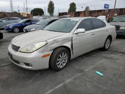 Salvage cars for sale from Copart Wilmington, CA: 2004 Lexus ES 330