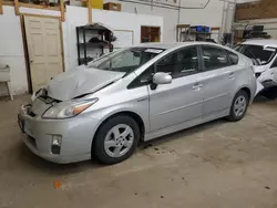 Salvage cars for sale from Copart Ham Lake, MN: 2010 Toyota Prius