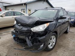 Salvage cars for sale at Pekin, IL auction: 2013 Hyundai Tucson GLS