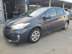 Salvage cars for sale at Fresno, CA auction: 2014 Toyota Prius