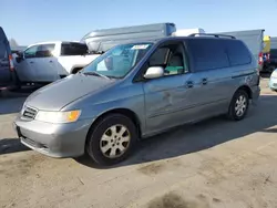 Salvage cars for sale at Hayward, CA auction: 2002 Honda Odyssey EX