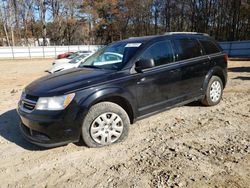 Salvage cars for sale at Austell, GA auction: 2017 Dodge Journey SE