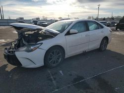 Salvage cars for sale at Ham Lake, MN auction: 2017 Toyota Camry LE