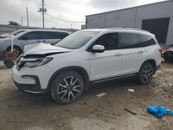 Salvage cars for sale at Jacksonville, FL auction: 2021 Honda Pilot Touring