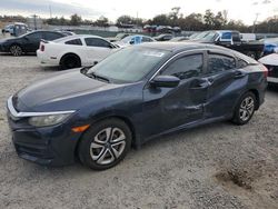 Salvage cars for sale at auction: 2016 Honda Civic LX