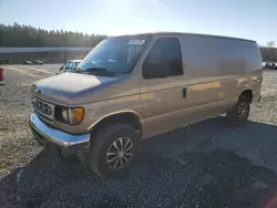 Salvage cars for sale at Concord, NC auction: 2002 Ford Econoline E250 Van