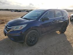 Vehiculos salvage en venta de Copart San Antonio, TX: 2015 Honda CR-V LX