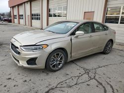 Ford salvage cars for sale: 2019 Ford Fusion SEL