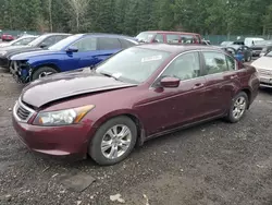 Vehiculos salvage en venta de Copart Graham, WA: 2008 Honda Accord LXP