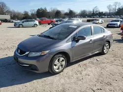 Salvage cars for sale at Madisonville, TN auction: 2014 Honda Civic LX