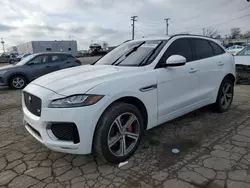 Jaguar salvage cars for sale: 2018 Jaguar F-PACE S