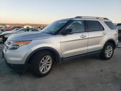 Salvage cars for sale from Copart Grand Prairie, TX: 2013 Ford Explorer XLT