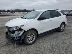 Salvage cars for sale at Lumberton, NC auction: 2021 Chevrolet Equinox LS