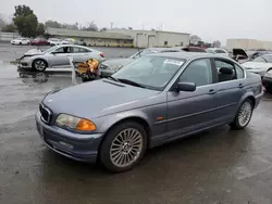 Salvage cars for sale at Martinez, CA auction: 2001 BMW 330 I