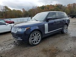 Land Rover salvage cars for sale: 2015 Land Rover Range Rover Supercharged