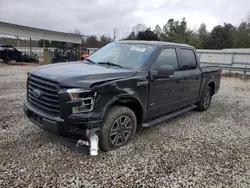 Salvage trucks for sale at Memphis, TN auction: 2017 Ford F150 Supercrew