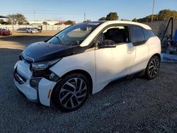 Salvage cars for sale at San Diego, CA auction: 2016 BMW I3 REX