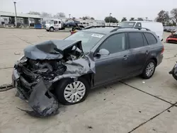 Salvage cars for sale at Sacramento, CA auction: 2013 Volkswagen Jetta S