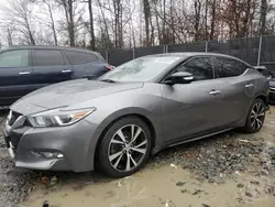 2017 Nissan Maxima 3.5S en venta en Waldorf, MD