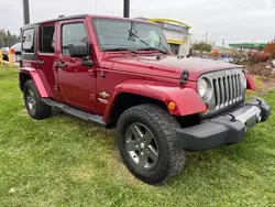 Jeep Wrangler Unlimited Sport salvage cars for sale: 2012 Jeep Wrangler Unlimited Sport