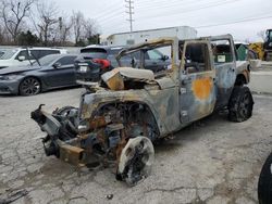 Salvage cars for sale at Bridgeton, MO auction: 2018 Jeep Wrangler Unlimited Sahara