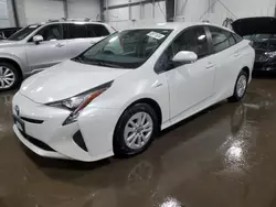 Salvage cars for sale at Ham Lake, MN auction: 2016 Toyota Prius