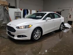 Salvage cars for sale at Elgin, IL auction: 2015 Ford Fusion SE