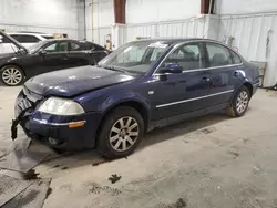 Salvage cars for sale from Copart Milwaukee, WI: 2002 Volkswagen Passat GLS