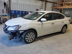 Salvage cars for sale at Sikeston, MO auction: 2016 Nissan Sentra S