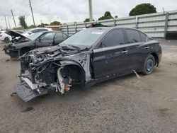 Salvage cars for sale at Miami, FL auction: 2024 Infiniti Q50 RED Sport 400